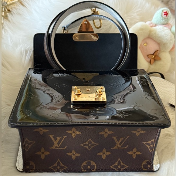 💯AUTHEN LOUIS VUITTON SPRING STREET NM MONOGRAM/VERNIS/EPI CROSSBODY HANDBAG - Picture 7 of 17